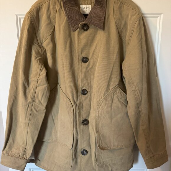 AE77 Men's Flannel Lined Barn Coat NWOT - Picture 2 of 2